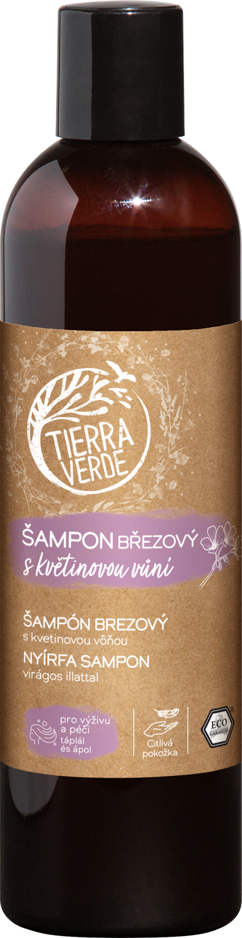 Tierra Verde Šampon březový s květinovou vůní 300 ml