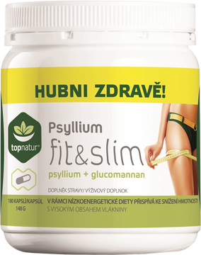 Topnatur Psyllium Fit&Slim 180 kapslí