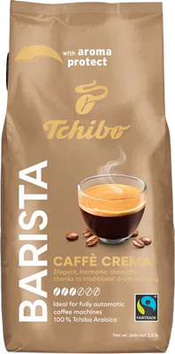Tchibo Barista Caffe Crema zrnková káva 1 kg