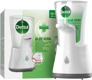 Dettol Bezdotykový dávkovač mýdla Jemná Aloe Vera 250 ml