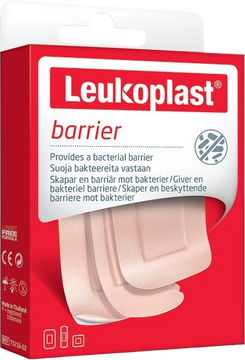 Leukoplast® Barrier náplast voděodolná 3 velikosti 20 ks