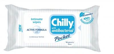 Chilly ubrousky Antibacterial 12 ks