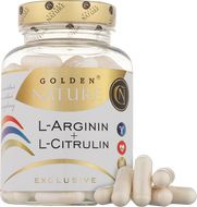 Golden Nature Exclusive Arginin + Citrulin 100 kapslí