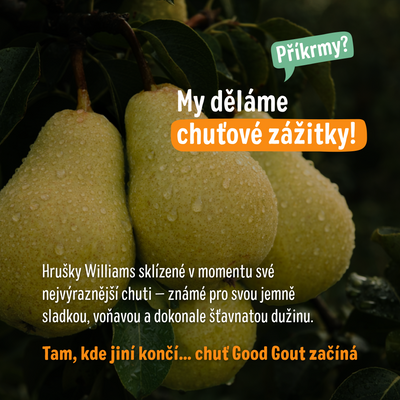 Good Goût BIO Hruška Williams 120 g