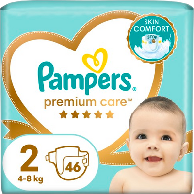 Pampers Premium Care Plenky velikost 2 46 ks