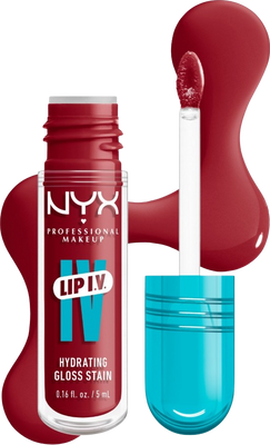 NYX Professional Makeup Lip IV Hydrating Gloss Stain, 10 Berry Thirsty 5 ml