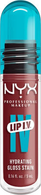 NYX Professional Makeup Lip IV Hydrating Gloss Stain, 08 Drippin' In Rose 5 ml