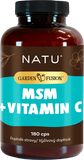 Natu Garden Fusion, MSM 1500 mg s vitaminem C 180 kapslí