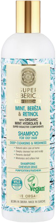 Natura Siberica Šampon pro mastné vlasy 400 ml