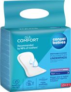 Canpol babies Vysoce absorpční tvarované vložky po porodu noční 10 ks