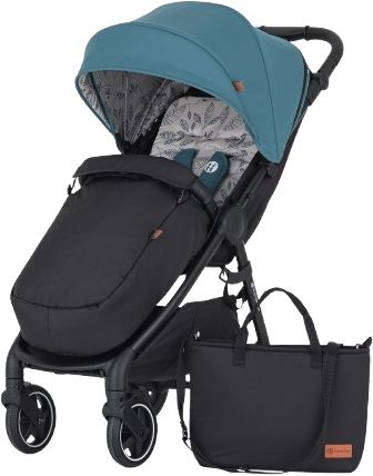 Petite&Mars Kočárek sportovní Royal3 Black Ocean Blue