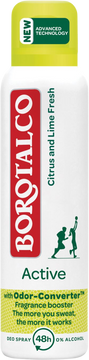 Borotalco Active Citrus and Lime Fresh Deodorant 150 ml