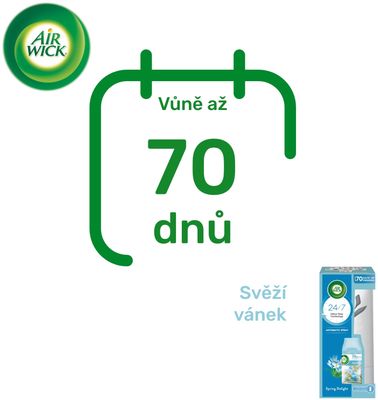 Airwick Automatický difuzér Freshmatic bílý s náplní Svěží vánek 250 ml
