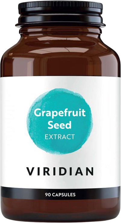 Viridian Grapefruit Seed Extract 400 mg (Extrakt ze semínek grepfruitu) 90 kapslí