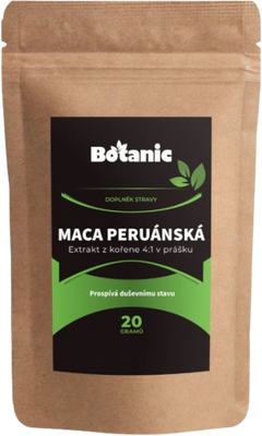 Botanic Maca peruánská - Extrakt z kořene 20 g