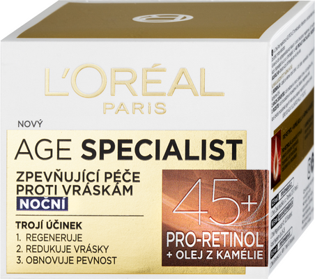 L'Oréal Paris Dex Age Expert 45+ noční krém 50 ml