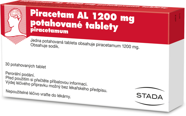 Piracetam AL 1200mg tbl.flm. 30 tablet