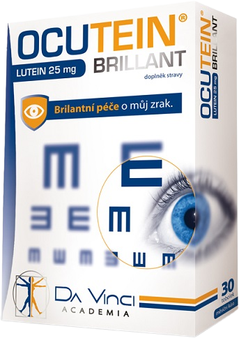 Ocutein Brillant Lutein 25 mg 30 tobolek