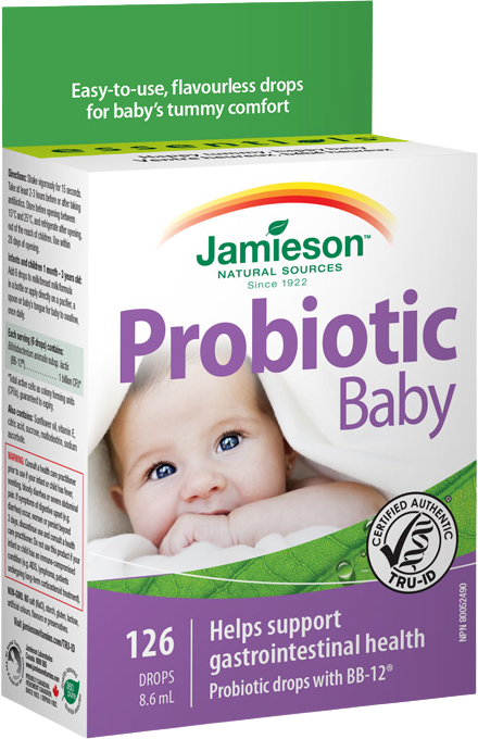 Jamieson Probiotic Baby – probiotické kapky s BB-12® 8 ml