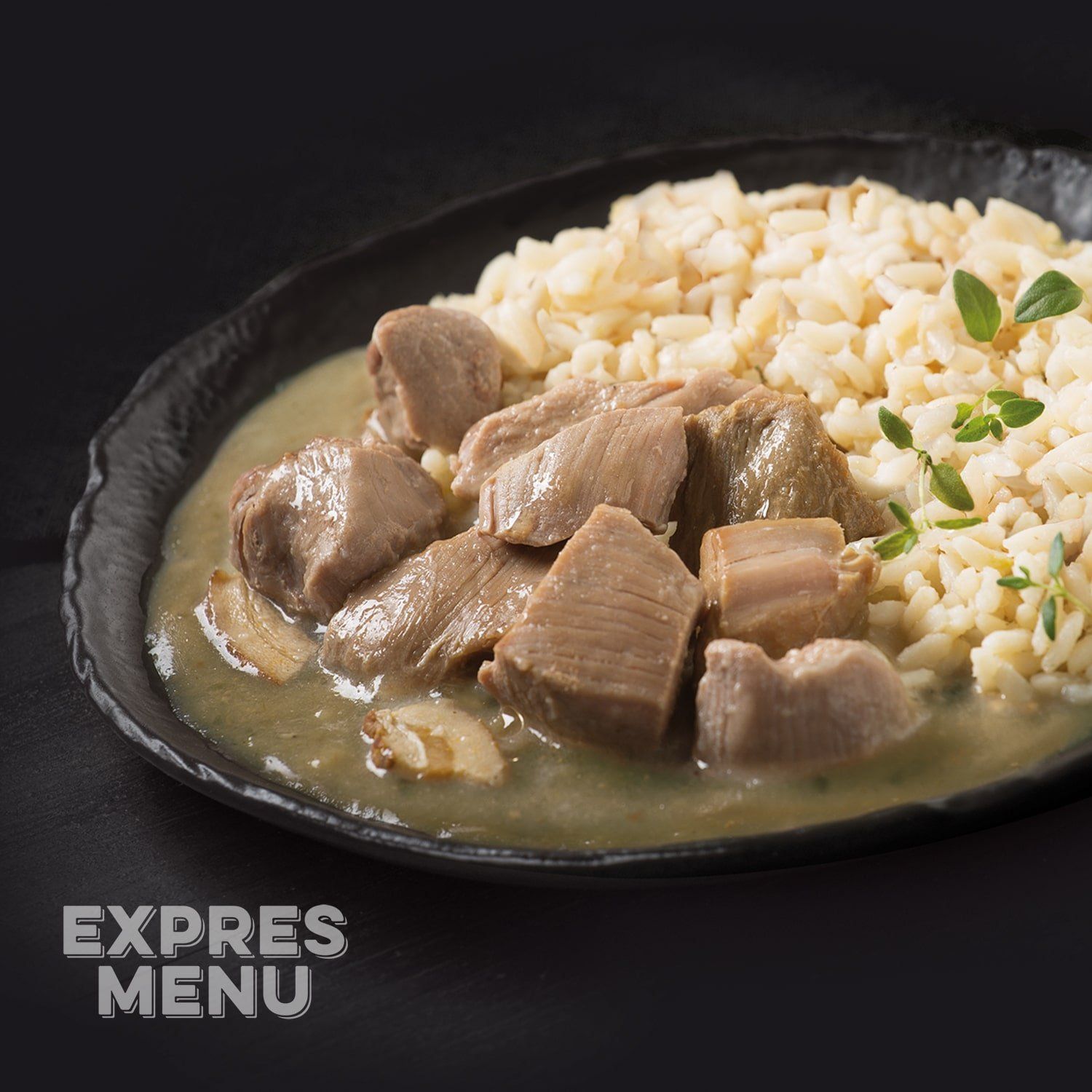 EXPRES MENU Krůta na slanině 2 porce 600 g