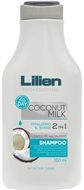 Lilien Šampon všechny typy vlasů 2v1 Coconut Milk 350 ml