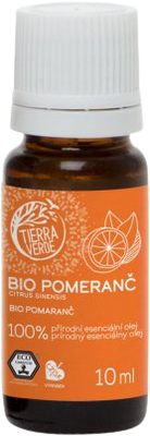Tierra Verde Esenciální olej BIO Pomeranč 10 ml