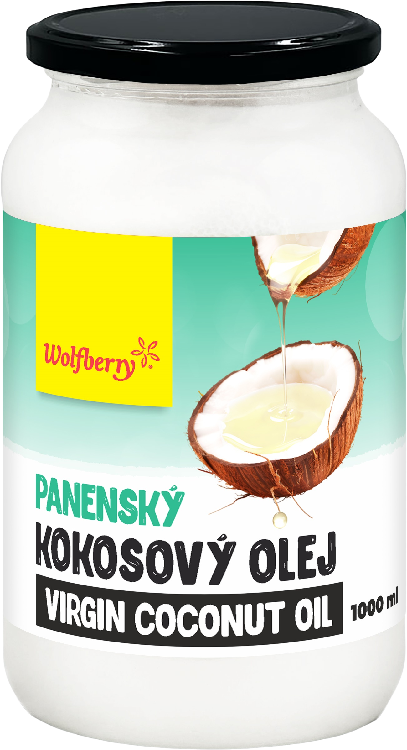 Wolfberry Panenský kokosový olej 1000 ml