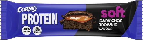 Corny Protein SOFT, Hořká čokoláda-brownie 45 g