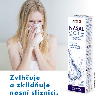 Cemio Nasal Care Isotonická mořská voda 30 ml