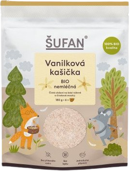 Šufan Vanilková kašička BIO nemléčná 180 g