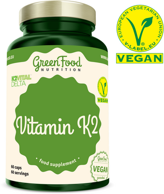 GreenFood Nutrition Vitamin K2VITAL® DELTA 60 kapslí