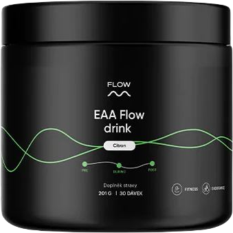 Flow EAA Flow drink - Přírodní citron 201 g