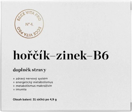 Ecce Vita Hořčík Zinek B6 31 sáčků