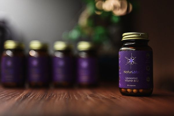 Naturlabs Liposomální vitamín B12 30 kapslí