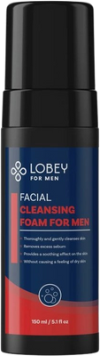 Lobey Čisticí pěna na obličej pro muže 150 ml