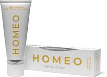 Herbadent Homeo bylinná zubní pasta bez fluoridu a mentolu 75 g