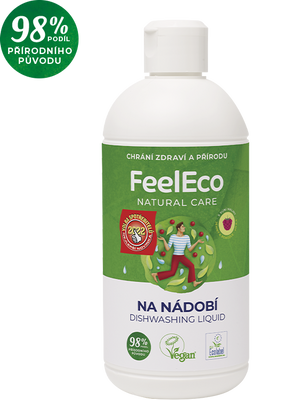 Feel Eco prostředek na nádobí Malina 500 ml