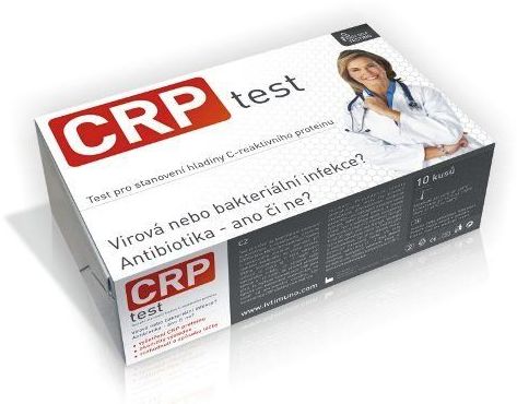 CRP test - 10 testů