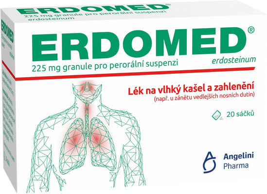 Erdomed 225mg granule 20 ks