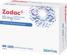 Zodac 10 mg 100 tablet