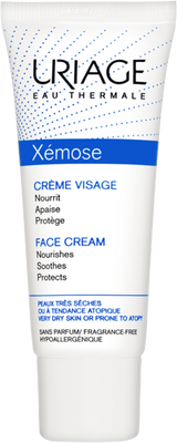Uriage Xémose Crème Visage Vyživující pleťový krém na suchou a atopickou pokožku 40 ml