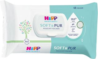 HiPP Babysanft Čistící vlhčené ubrousky Soft & Pur 48 ks