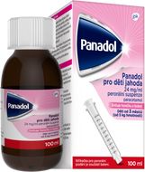Panadol pro děti 24mg/ml Jahoda sirup ke snížení horečky u dětí 100 ml
