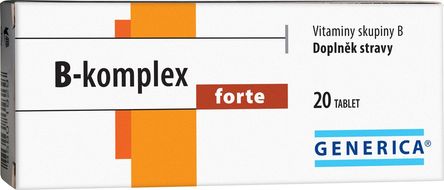 Generica B-komplex forte 20 tablet