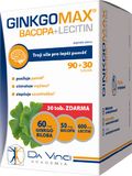 GinkgoMax Bacopa, Lecitin 120 tobolek