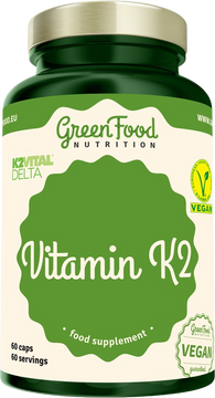 GreenFood Nutrition Vitamin K2VITAL® DELTA 60 kapslí