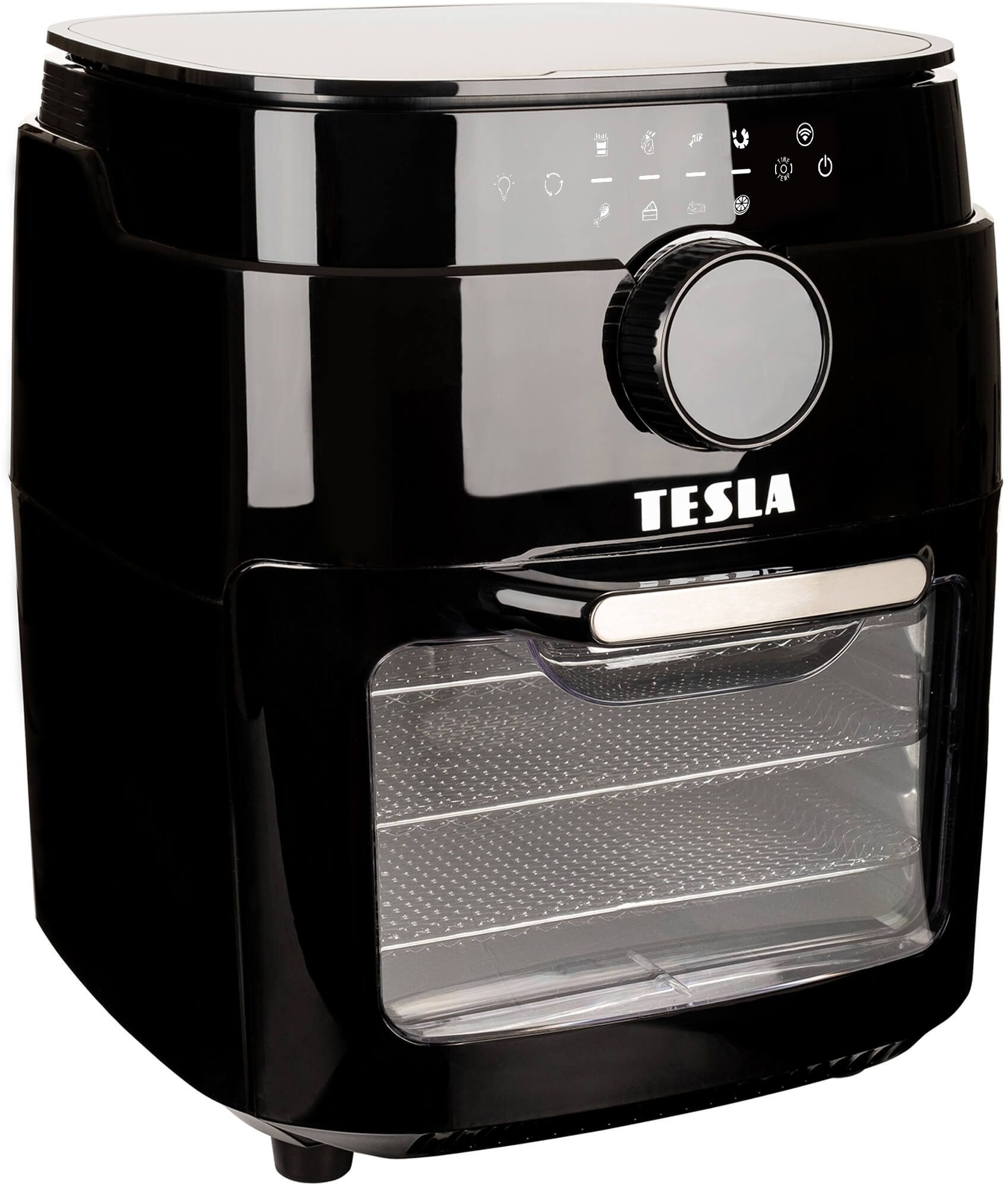 Tesla AirCook & Grill QG800 WiFi - multifunkční digitální horkovzdušná fritéza s grilem
