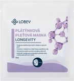 Lobey Anti-age plátýnková maska na pleť Longevity