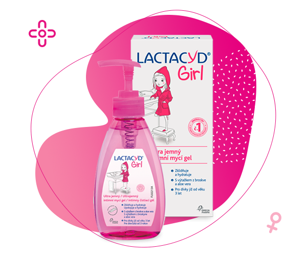 Lactacyd Girl ultra jemný intimní mycí gel 200 ml