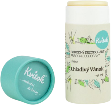 Kvitok Tuhý deodorant Chladivý vánek 42 ml